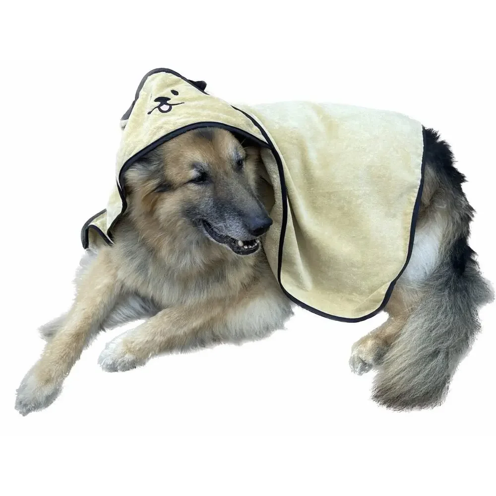 New Original Canine Commerce Dante Towel 100% Cotton XXL Dog Towel Gift Wrapped